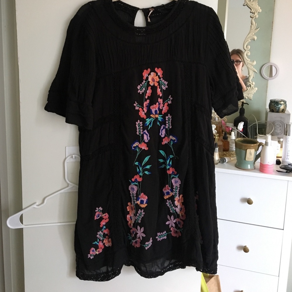 Free People Embroidered Dress